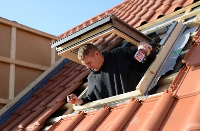 Pose de fenêtres de toit Velux à Ribeyret